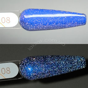 Світловідбивний гель-лак Gelix Disco №08 8мл
