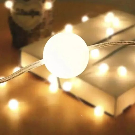 Гірлянда-лампочки USB 10м, 100LED, Теплий білий XPRO (23457648101_348) | Зображення 1