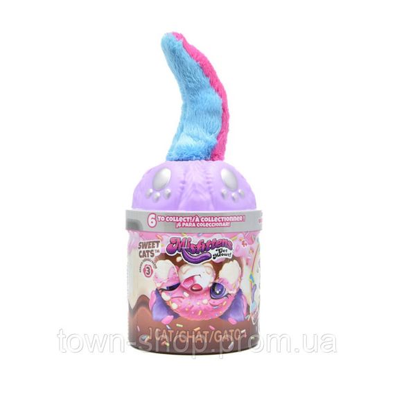 Детская мягкая игрушка "Котик в банке" Misfittens 03948(W3) в ассортименте