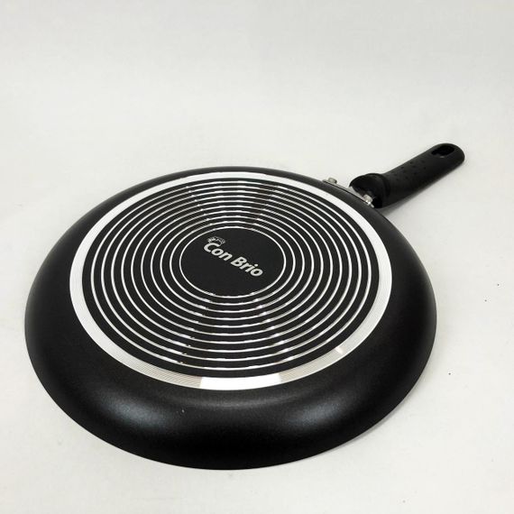 Сковорода для млинців Con Brio CB-2419 з антипригарним покриттям Xylan plus 24 см, якісна сковорода | Зображення 1