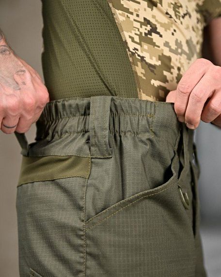 Тактичні шорти PLEZENTVIL G3 олива ПП7745 | Зображення 5