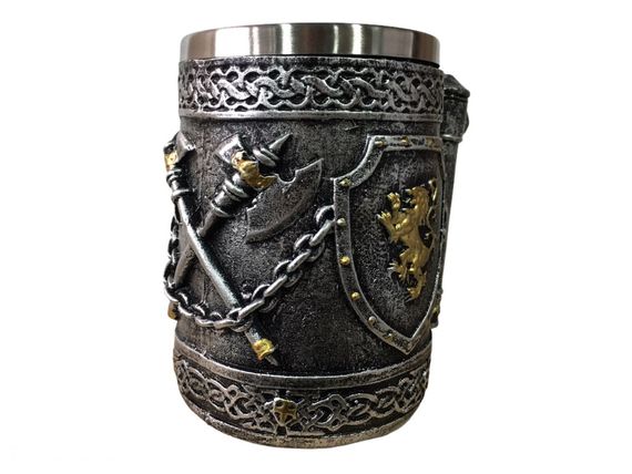 Кухоль Чашка 3D Зі Львів Сокира Лев у Щіті | Зображення 5