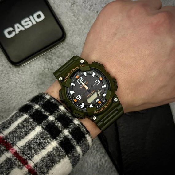 Чоловічий годинник Casio AQ-S810W-3A | Зображення 1
