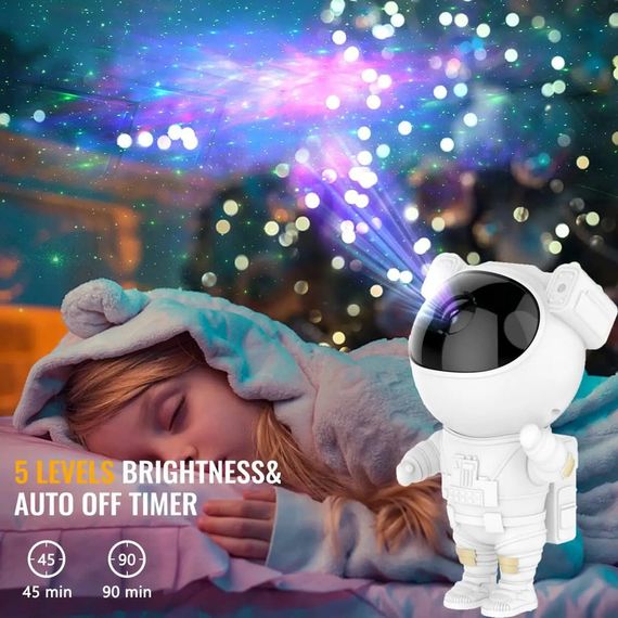 Нічник-проектор зоряного неба XPRO Астронавт (234569279_377) | Зображення 1