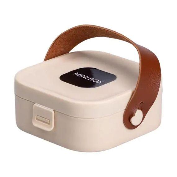 Шкатулка для украшений 9×9×3.8 см мини органайзер для ювелирных изделий HP-5-27BE | Зображення 3