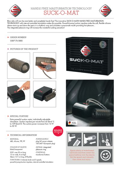 Автоматичний мастурбатор - Suck-O-Mat | Зображення 6