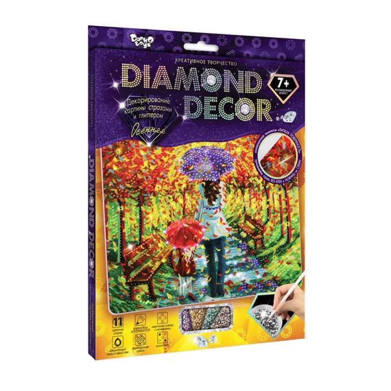 Набір креативної творчості Осіння DD-01-08 "DIAMOND DECOR"