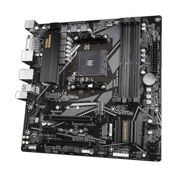 Материнська плата GIGABYTE B550M DS3H | Зображення 3