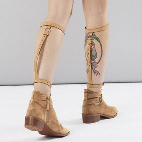 Гартери, що підкреслюють ікри Bijoux Indiscrets MAZE коричневі sexstyle