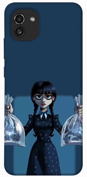 Чохол IBANAN Wednesday Art style 7 для Samsung Galaxy A03