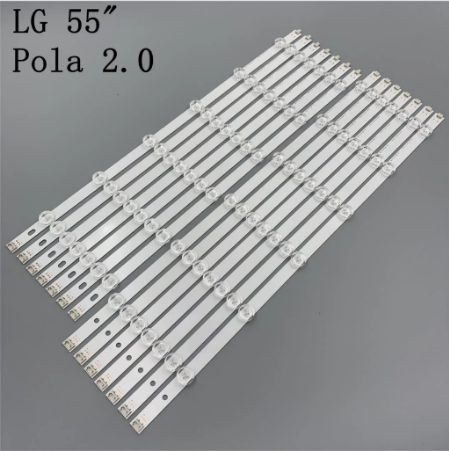LED підсвітка TV LG 55" LG POLA2.0 55 Rev0.1 L+R LG Innotek POLA 2.0 55 LZ5501LGEPWA-DL84 14шт. | Зображення 2