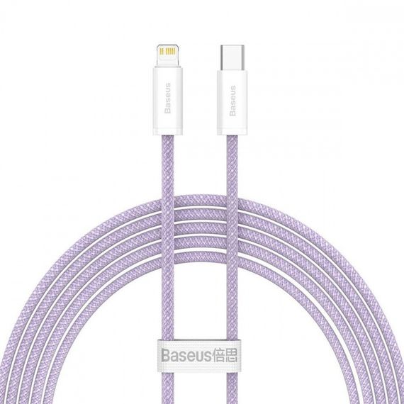 Кабель Baseus Dynamic Series Fast Charging Type-C to Lightning 20W (2m) purple