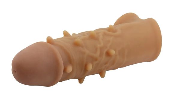 Насадка презерватив Pretty Love — Osborn Silicone, BI-026250 Sex Aura | Зображення 5