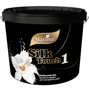 Глибокоматова латексна фарба для внутрішніх робіт "Silk Touch 1" Maxima