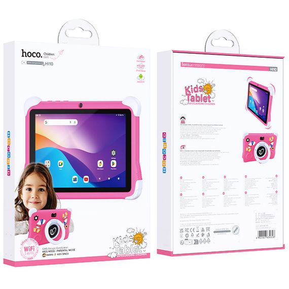 Дитячий планшет Hoco HI10 8'' Pink | Зображення 1