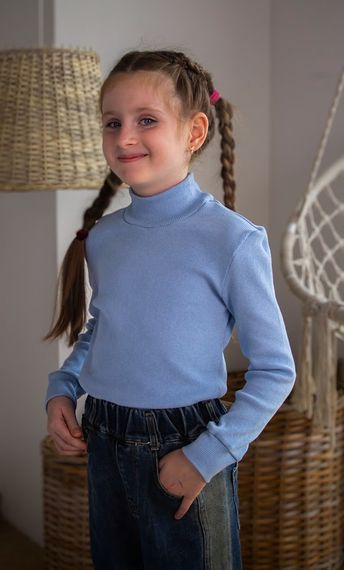 Водолазка дитяча Носи своє 110 Блакитний (p-7440-146624) | Зображення 2