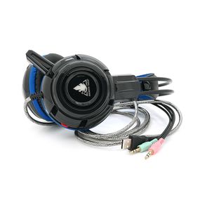Навушники провідні Jedel GH-215, з мікрофоном, Black/Blue, Box