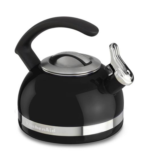 Чайник KitchenAid KTEN20CBOB 2.0-Quart Kettle with C Handle and Trim Band - Onyx Black