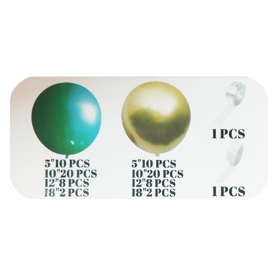 Набор воздушных шаров для создания фотозоны HY-04321, 82 шт | Зображення 1