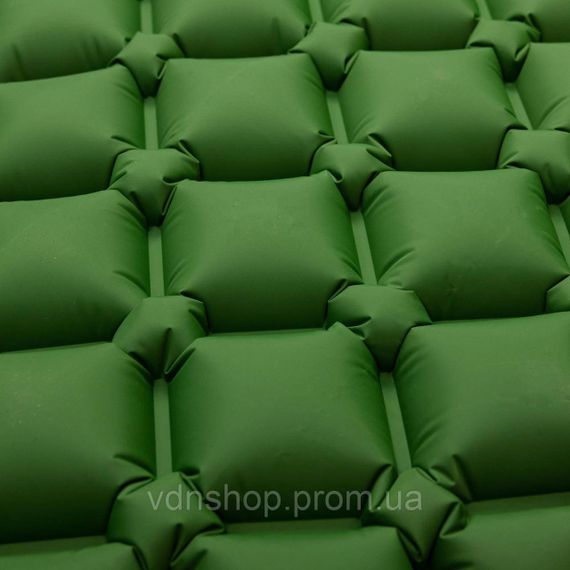 Матрас для палатки надувной походный 190х55х3 см туристический матрас Зеленый SJ-0084GR | Зображення 5