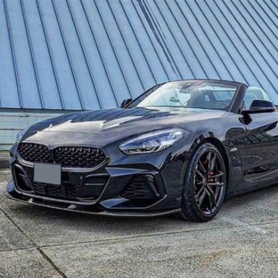 Накладка на передній бампер Карбон V2 (M-Sport) для BMW Z4 (G29) 2018- рр | Зображення 2