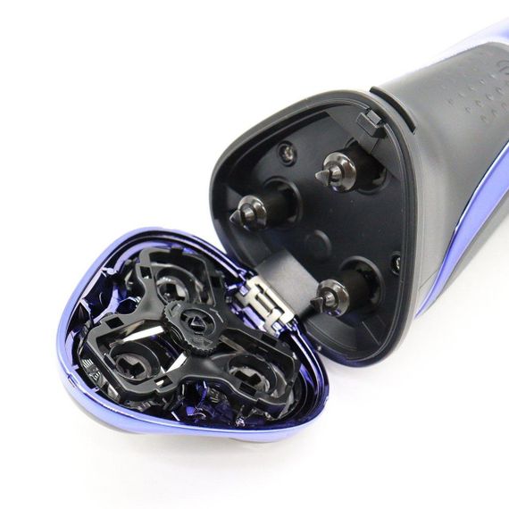 Електробритва акумуляторна з вологозахистом VGR V-306 / Чоловічий тример для бороди з USB-зарядкою | Зображення 5