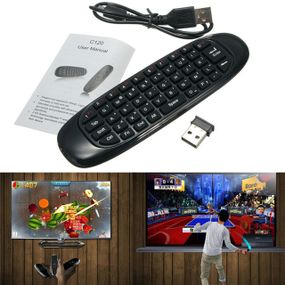 Гіроскопна аеромиш пульт з клавіатурою Air Mouse I8