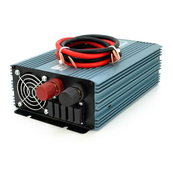 Инвертор напряжения Mexxsun MXS-1000.12V/220V, 1 Shuko, 1 USB, клеммные провода | Зображення 1