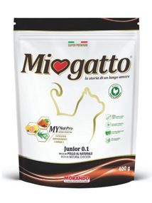 Корм Morando Miogatto Junior сухий з куркою для кошенят 0.4 кг