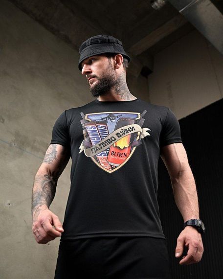 Тактична потоотводяща футболка Паливо black ПП7722 | Зображення 4