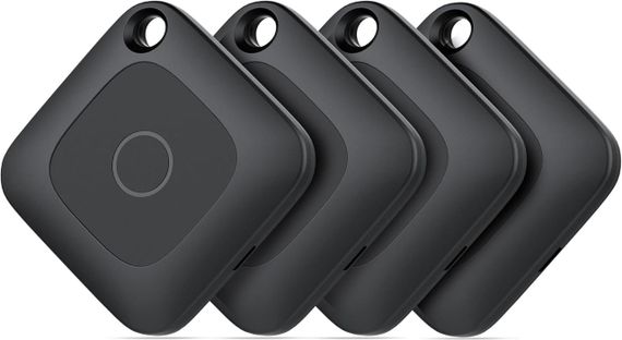 Bluetooth-локатор Hoxe Air Tracker (4 шт.) — сумісний з Apple Find My, для пошуку ключів, багажу, гаманця та інших речей