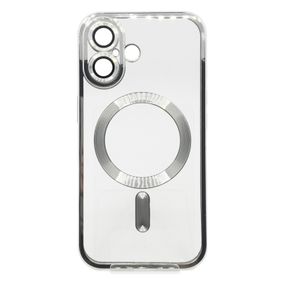 Чехол для мобильного телефона BeCover TPU Chrome Case (MagSafe) для Apple iPhone 16 Plus Silver (712078)