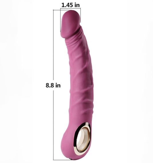 Вібратор - Realistic Vibrator Purple Sex Aura | Зображення 6