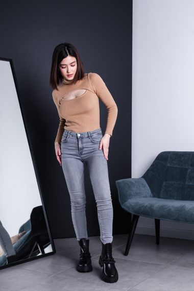 Ботинки женские Fashion Equus 3445 38 размер 245 см Черный | Зображення 8