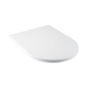 Сидіння для унітазу Qtap Swan / Jay з мікроліфтом Slim QT1699SC5176W