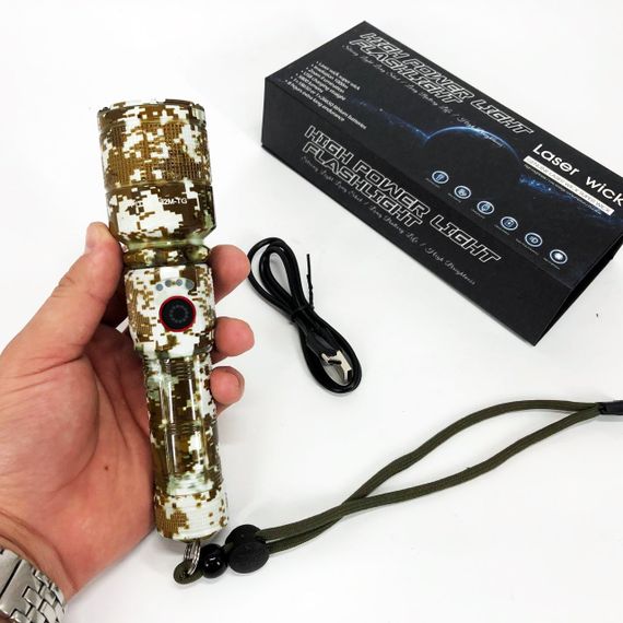 Світильник пило-вологозахищений, Світильник зі світлодіодним зарядним портом, Потужні ліхтарики QG-12 | Зображення 1