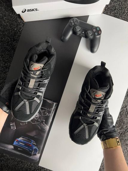 Мужские зимние кроссовки  ASICS Gel-Sonoma 15-50 GTX High Black Grey Fur , Вьетнам 46 30 | Зображення 6