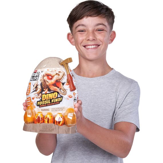 Інтерактивний ігровий набір-сюрприз Бурштинові розкопки динозавра Pets & Robo Alive 71153 | Зображення 1