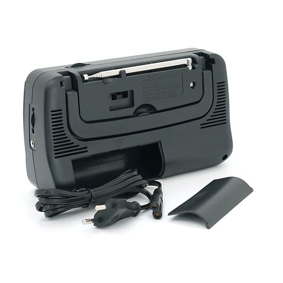Радиоприемник KIPO KB-408,FM радио,AUX,корпус пластмасс,Black,BOX арт.6090 | Зображення 2