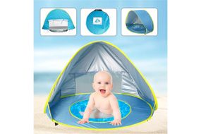 Намет дитячий з басейном автоматичний WM-BABY POOL Синій