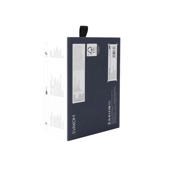 Вакуумний кліторальний стимулятор Svakom Pulse Pure Navy Blue, 5 режимів, 5 інтенсивностей у кожному Sex Aura | Зображення 6