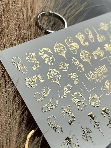 Фольгированый слайдер UAslider FG 009 на водяной основе (7x10см) | Зображення 3