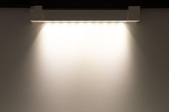Трековий світильник PROLUM™ Поворотний;  M27; 20W; 220V; Білий SERIES "GF"; Білий 4000К | Зображення 1