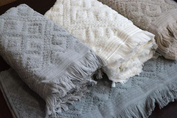 Набор полотенец 70х140 см Pupilla Arthur банные 4 шт. | Зображення 3