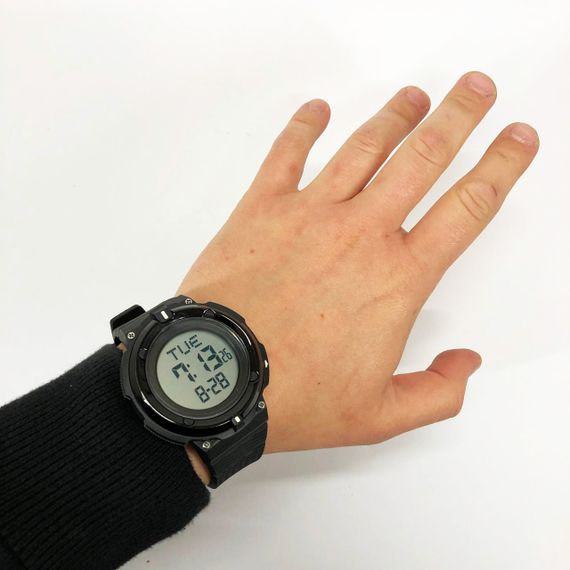 Прості електронні наручні чоловічі годинники SKMEI, Чоловічі годинники з офіційною гарантією LQ-36 | Зображення 4