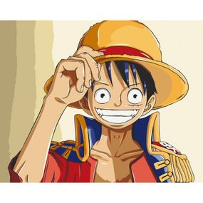 Картина за номерами "Луффі Солом'яний Капелюх" 16059-AC 40х50 см