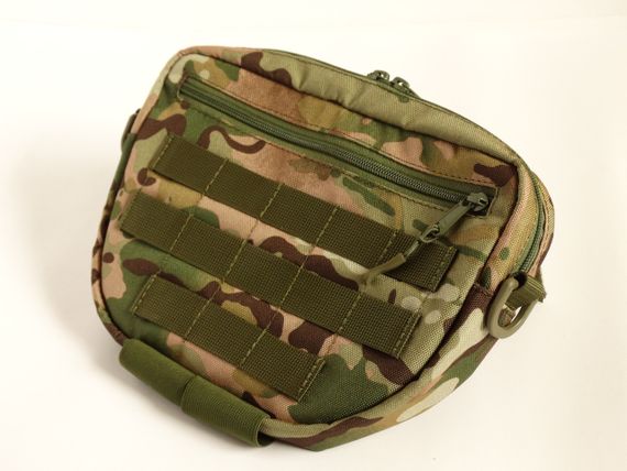 Напашник сумка мультикам з велкро панеллю тактичний військовий | Зображення 1