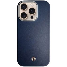 Чохол SGP PC+Leather with Magnetic Fit для Apple iPhone 14 Pro Max (6.7") Blue