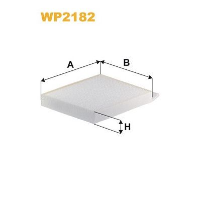 Фильтр салона Wixfiltron WP2182