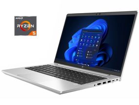 Ультрабук Б-клас HP ProBook 445 G8 / 14" (1920x1080) IPS / AMD Ryzen 5 5600U (6 (12) ядер по 2.3 - 4.2 GHz) / 16 GB DDR4 / 256 GB SSD M.2 / AMD Radeon RX Vega 7 Graphics / WebCam б/в